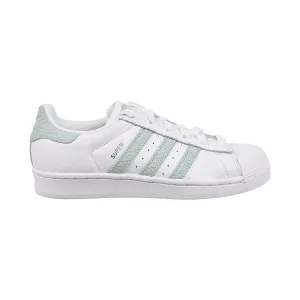 Adidas X Lego Shoes Adidas Superstar Womens Shoes Footwear White/Ash Green/Silver Metallic