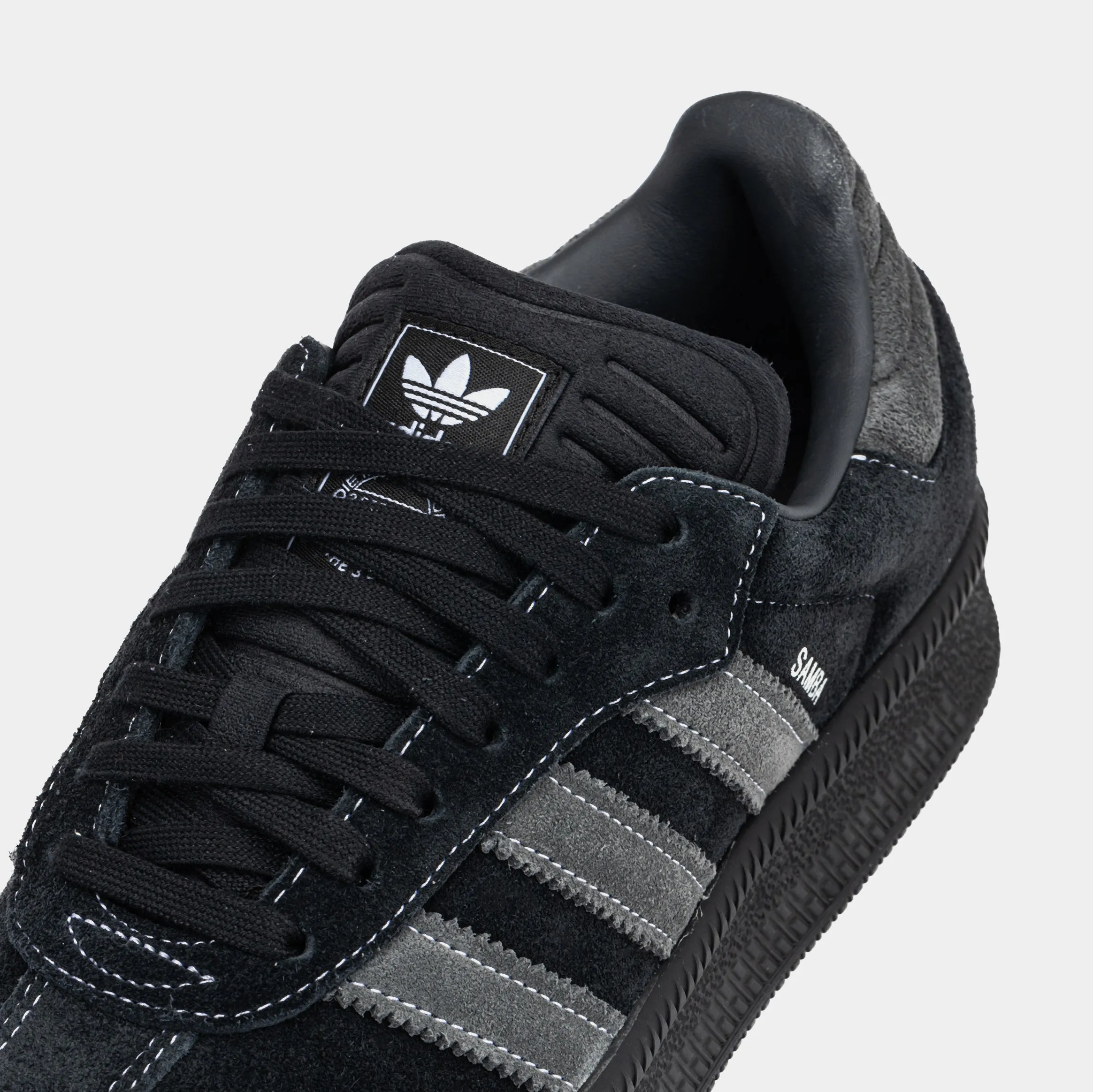 Adidas Adizero Baseball Shoes Samba XLG Mens Lifestyle Shoes (Black/Grey)