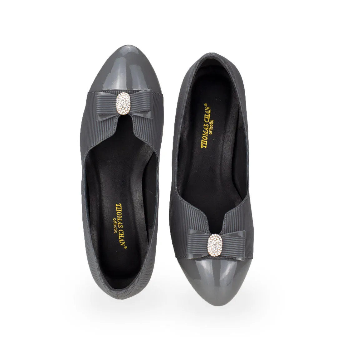 Diamond Rhinestone Low Heel Pumps 1.5"inch [Office Wear Series][ODD SIZES LEFT] Arc Rated Work Boots