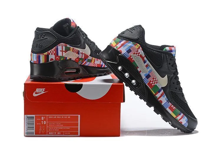 Nike Air Max 90 'One World Black' Shoes Sneaker !!! CYBER MONDAY SALE !!! Trail Running Shoe Asics