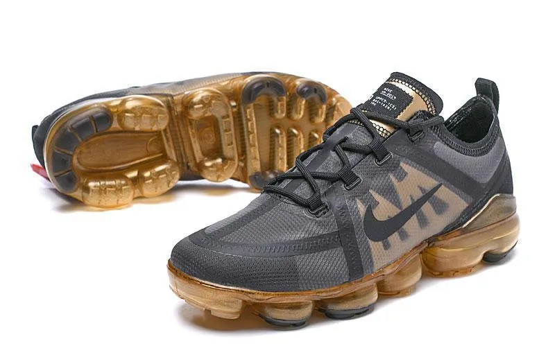 Asics Classic Shoes Nike Air Vapormax 2019  'Black Brown' Shoes Sneakers Men Women Sale Size US 7-11