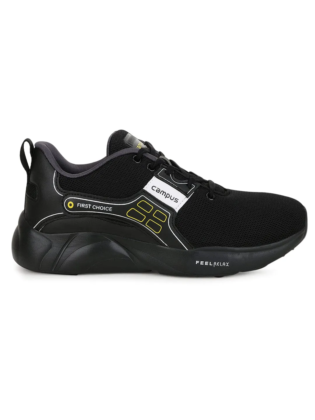 MAX Black Men's Running Shoes Best Short Distance Running Shoes