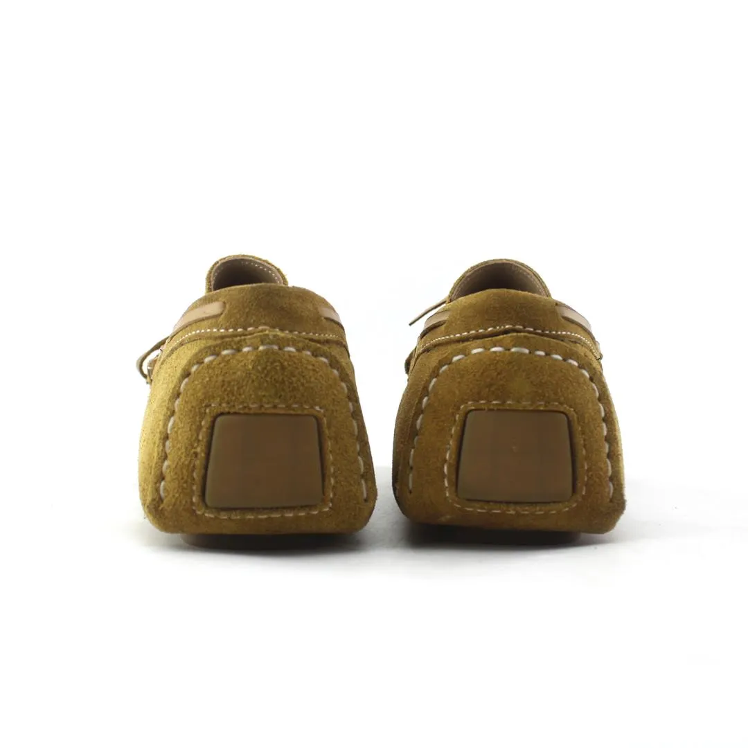 Fadano - Luxe Knot Loafers - Mustard Best Socks For Penny Loafers