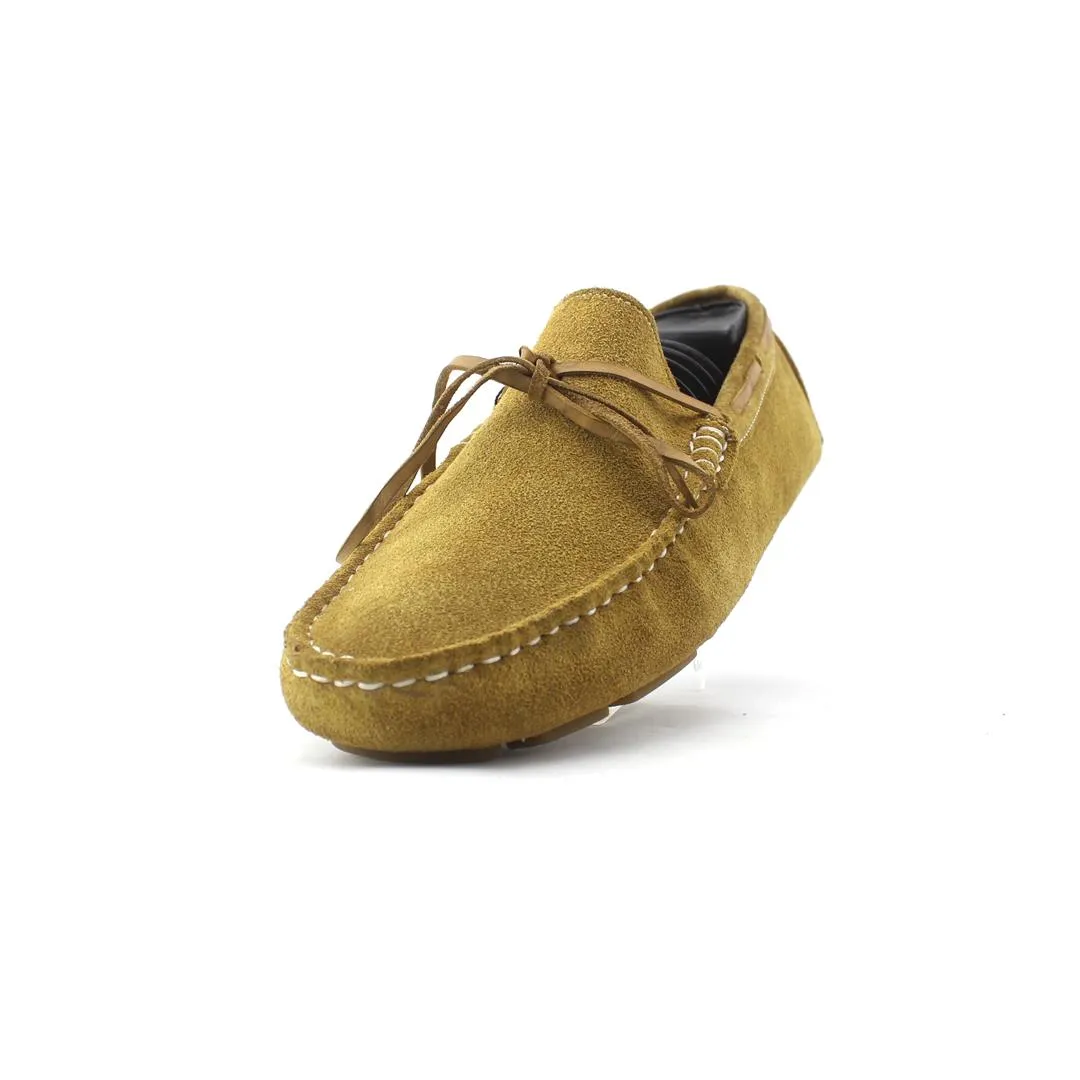 Vibram Sole Loafers Fadano - Luxe Knot Loafers - Mustard