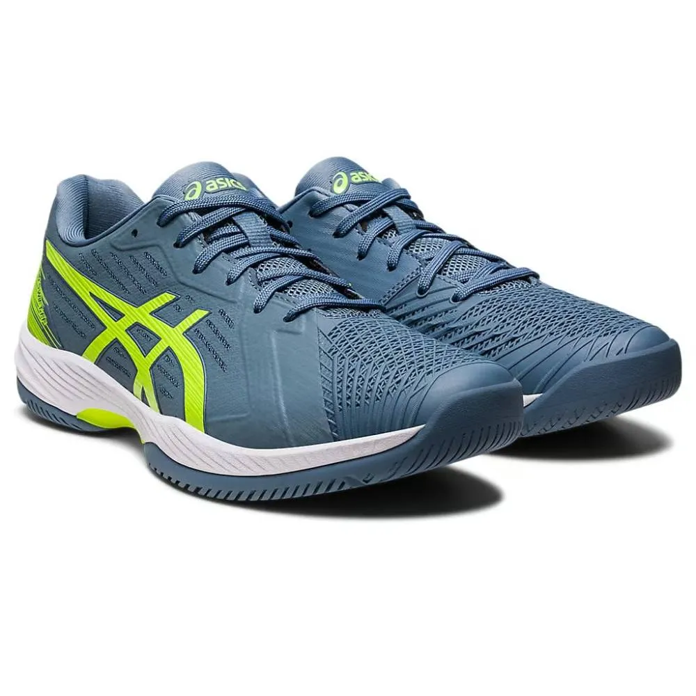 ASICS Men's Solution Swift FF Tennis Shoe (Steel Blue/Hazard Green) Asics Torrance Running Shoe Review