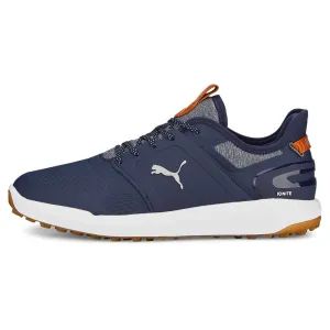 Puma Ignite Elevate Golf Shoes - Navy/Silver Best Asics Distance Running Shoes
