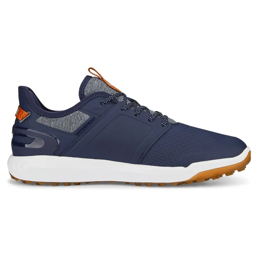 Asics Waterproof Walking Shoes Puma Ignite Elevate Golf Shoes - Navy/Silver