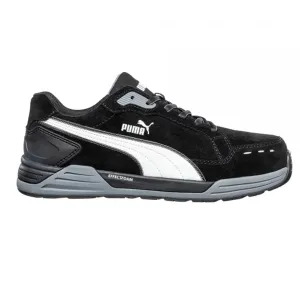 Asics Shoes Cost Puma Men's 644655 Airtwist Low Black Composite Safety Toe Metal Free Work Shoes