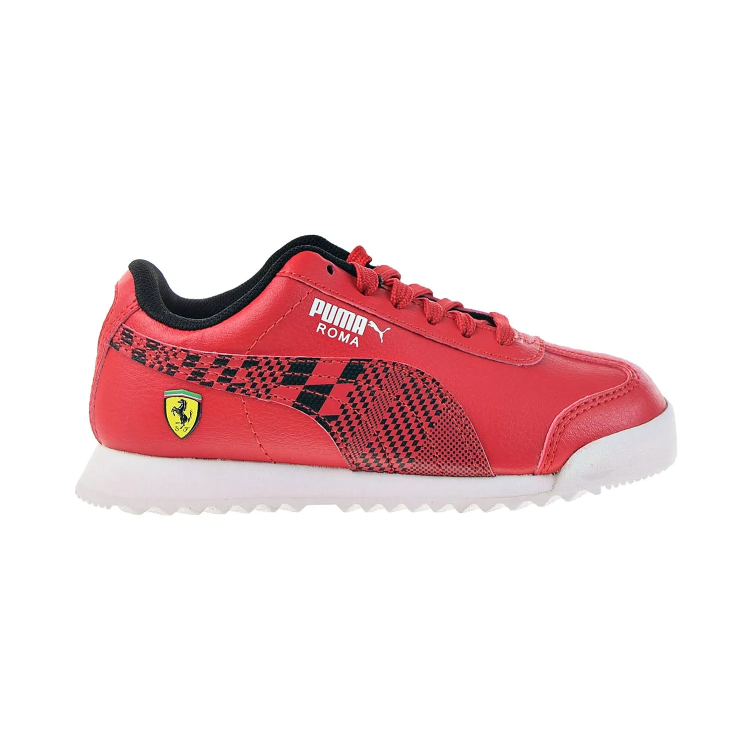 Asics Lightweight Trail Running Shoes Puma SF Roma Little Kids' Shoes Rosso Corsa-Puma Black