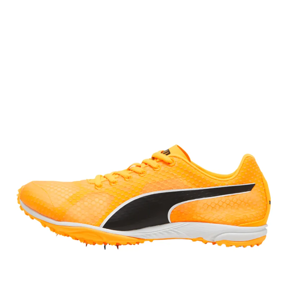 Puma Unisex EvoSpeed Haraka 8 Running Shoes in Sunstream/PUMA Black/PUMA White SS25 Asics Tennis Shoes Monfils