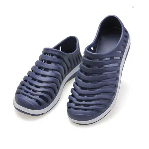 Website Slippers Garden Flat With Shoes Fashion Summer Mens Lightweight Hollow Slip On Breathable Bathroom Mules Clogs Sandal Slippers