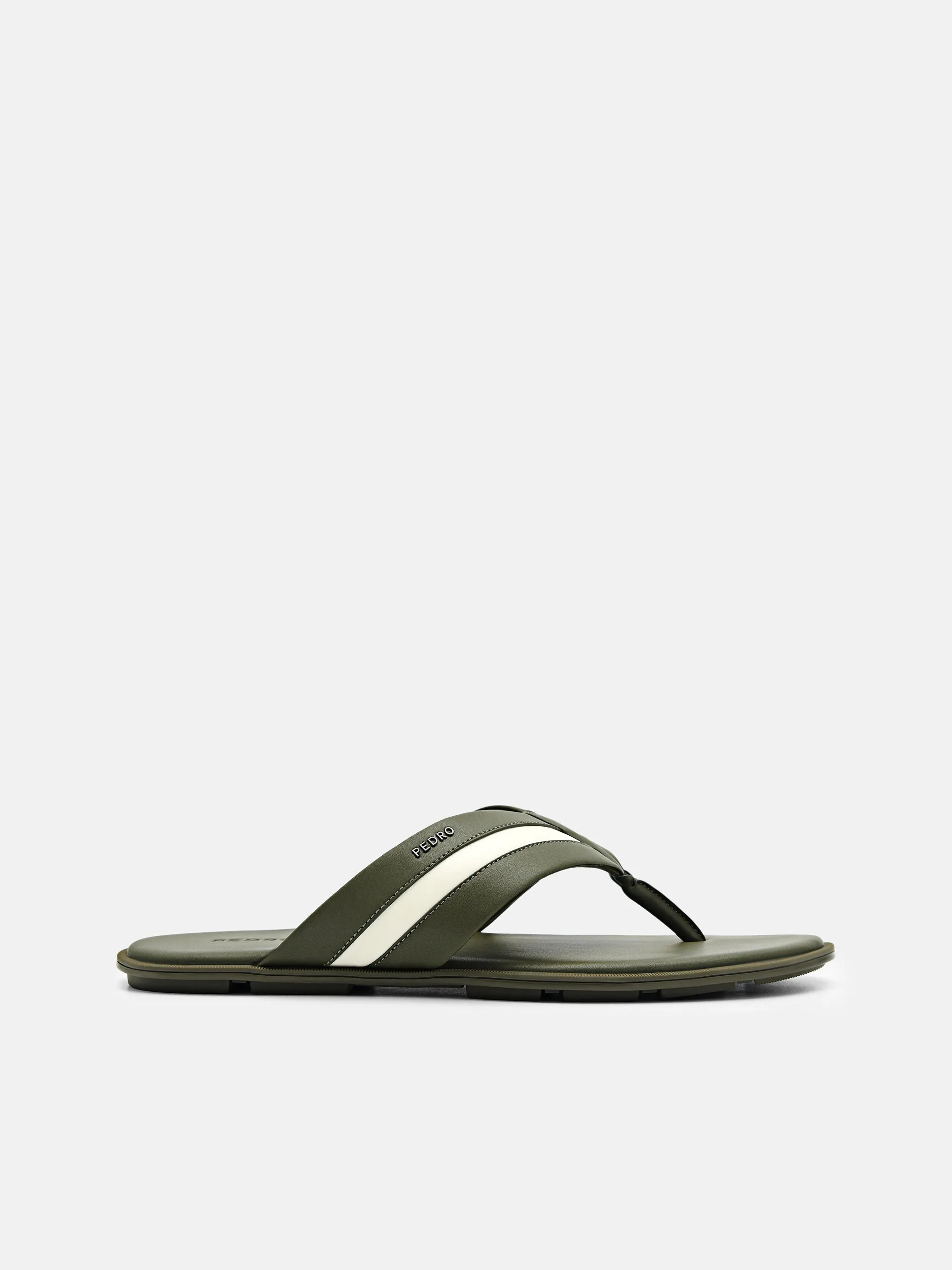 Banded Thong Sandals Gladiator Flat Sandals