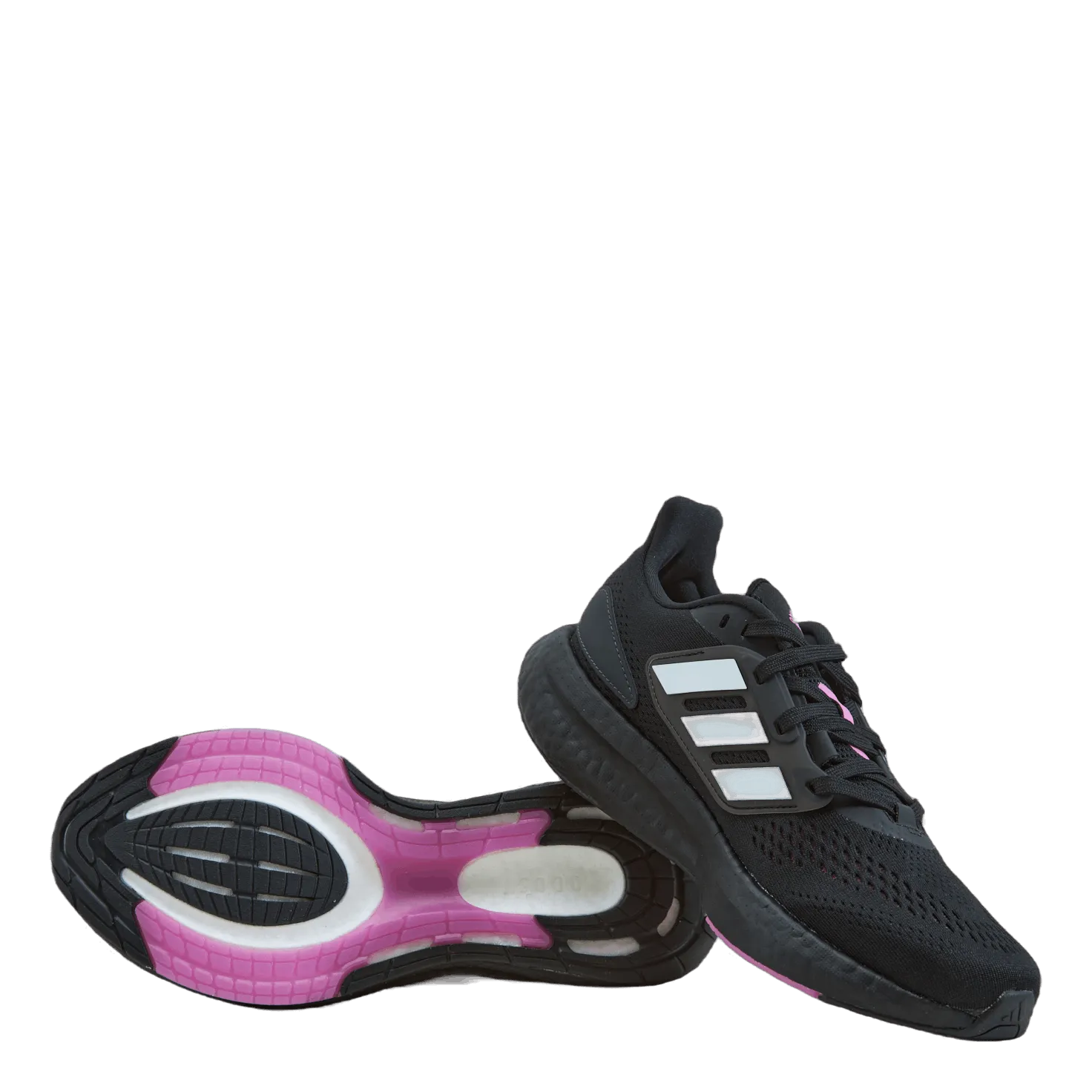 Track Running Shoes Pureboost 22 Shoes Core Black / Cloud White / Semi Pulse Lilac