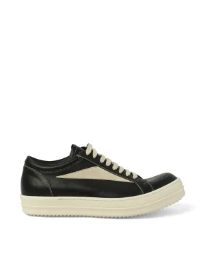 Vintage Sneaks in Black/Milk/Milk Platform Slip On Sneakers