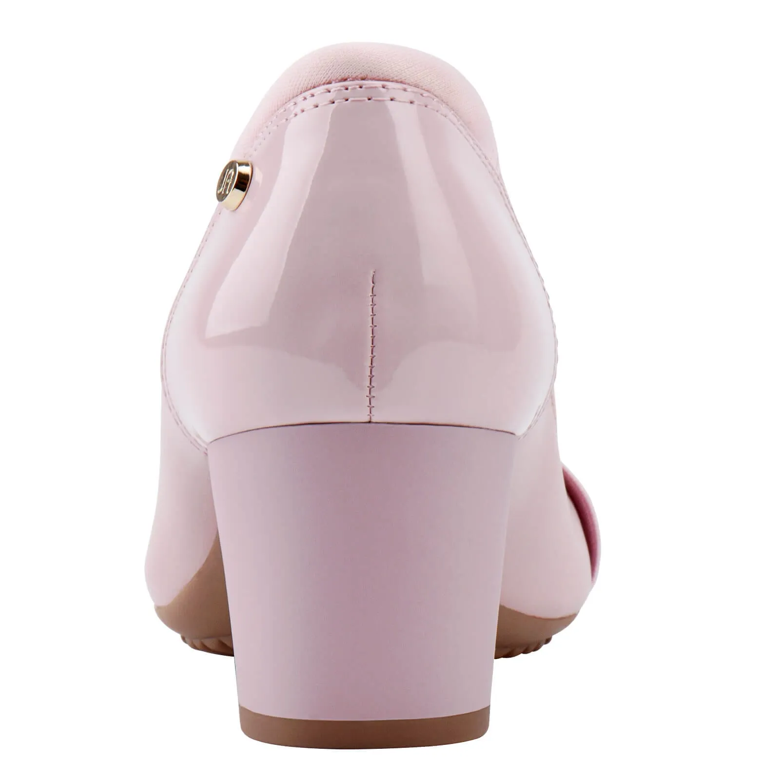 70s Work Boots JENN ARDOR Women Round Toe Low Heels Chunky Pumps