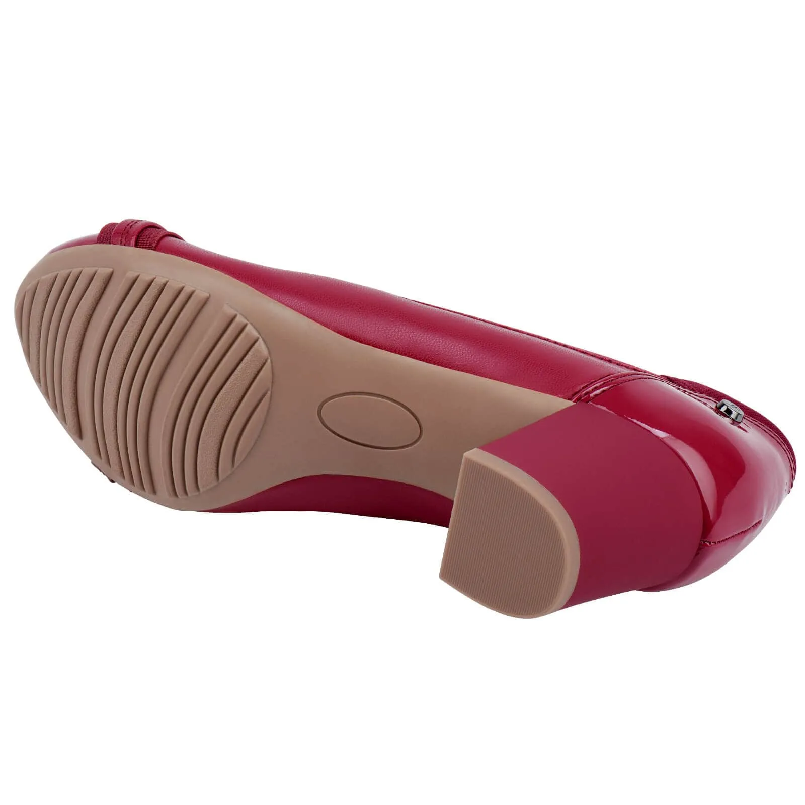 Gore Tex Work Boots JENN ARDOR Women Round Toe Low Heels Chunky Pumps