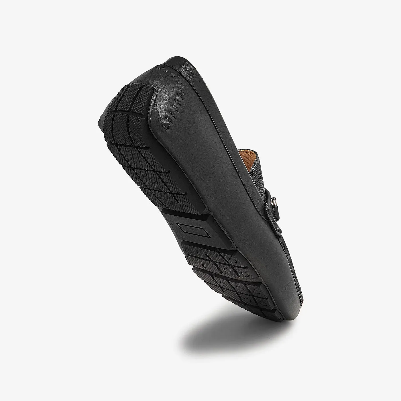 Mens Buckled Loafers Shoreline Slip On