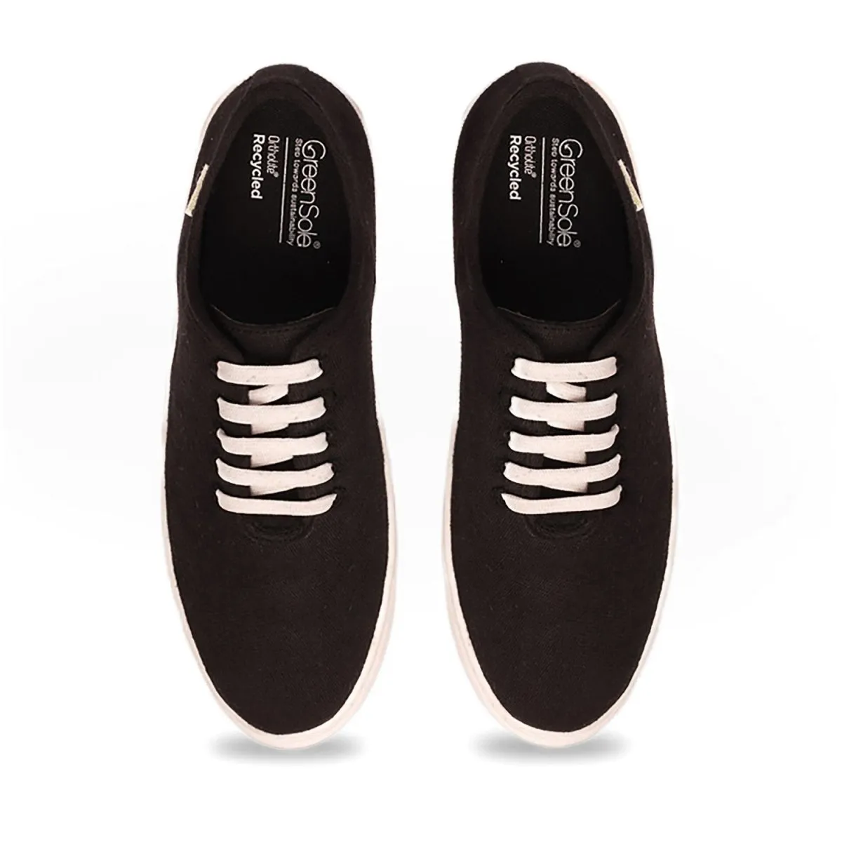 Minimal Black Mens Sneaker Lace Up Hands Free Sneakers