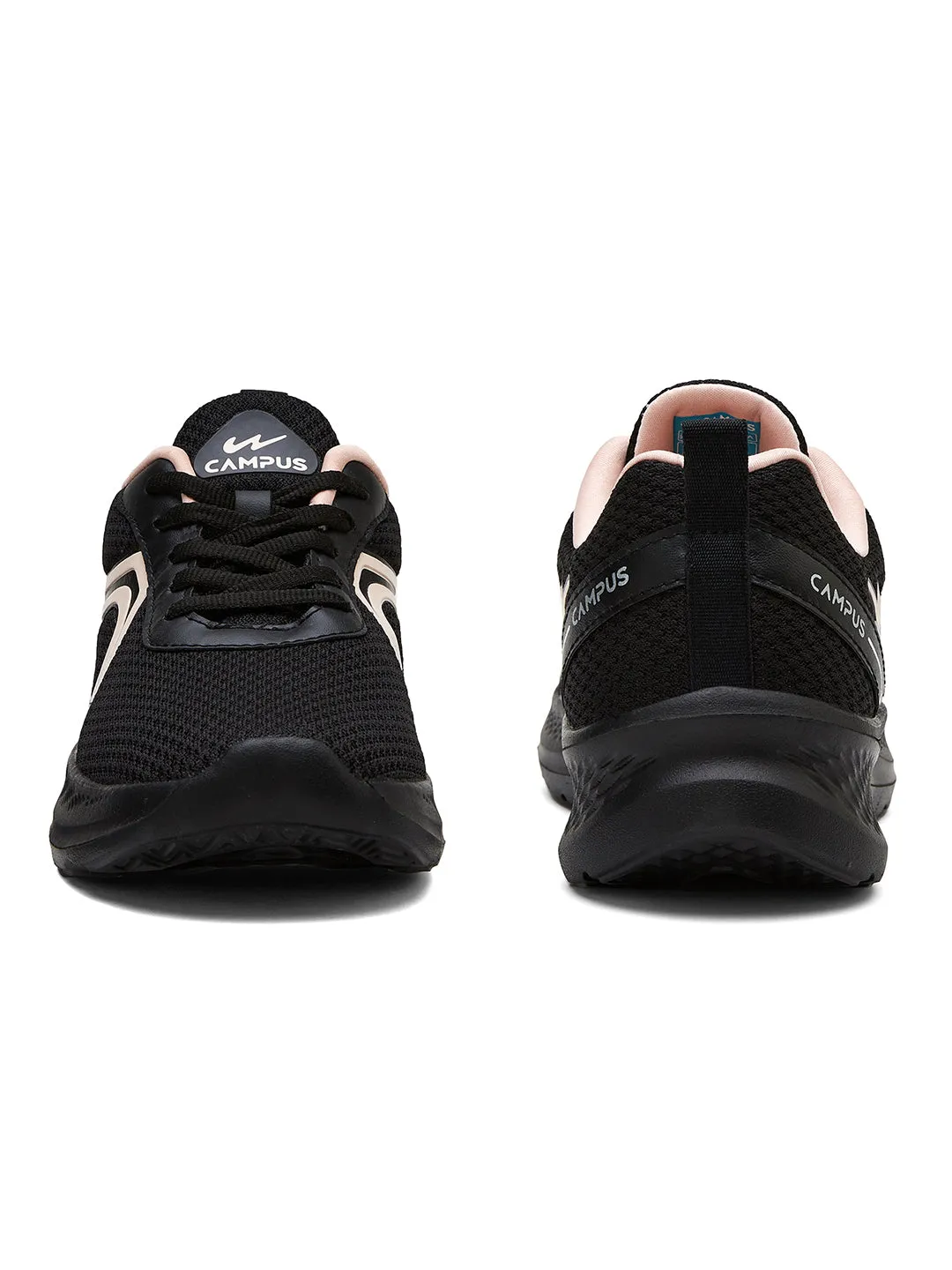 On Cloud Running Shoe RAYE Black Women's Running Shoes