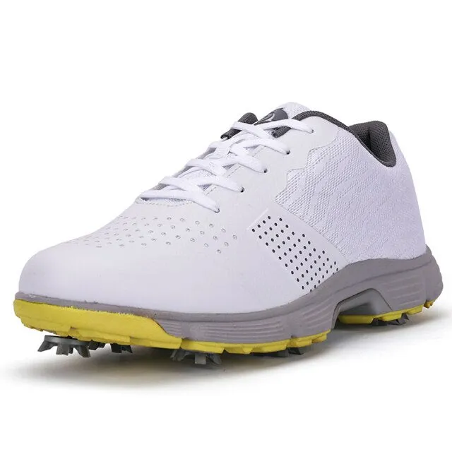 13. NULL Men Spikes Golf Shoes Summer Spring Mesh Golf Sneakers