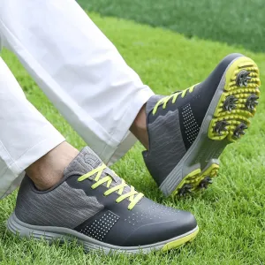 Range Exp Sneakers Men Spikes Golf Shoes Summer Spring Mesh Golf Sneakers