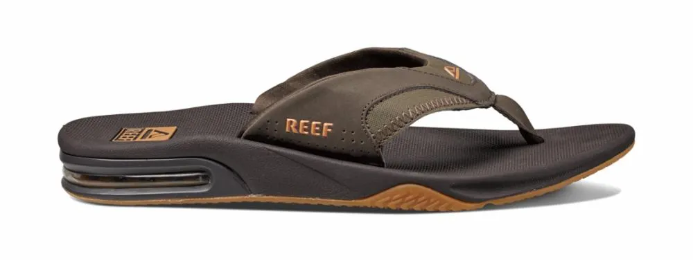 Reef  Men's Fanning Brown M Sandals Pool