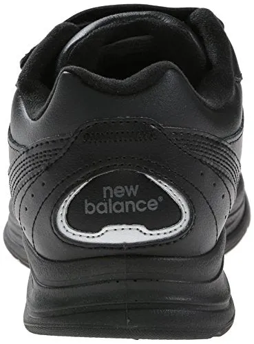 New Balance Men's MW577 Leather Hook/Loop Walking Shoe,Black,10.5 2E US New Balance Purple 9060