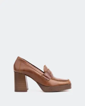 Moro Brown Leather Best Loafers For Plantar Fasciitis