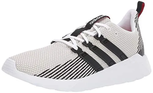 Adidas Shoes Tennis adidas mens Questar Flow road running shoes, White/Black/Raw White, 10 US