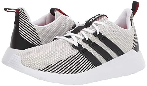 adidas mens Questar Flow road running shoes, White/Black/Raw White, 10 US Adidas Fold Over Shoes