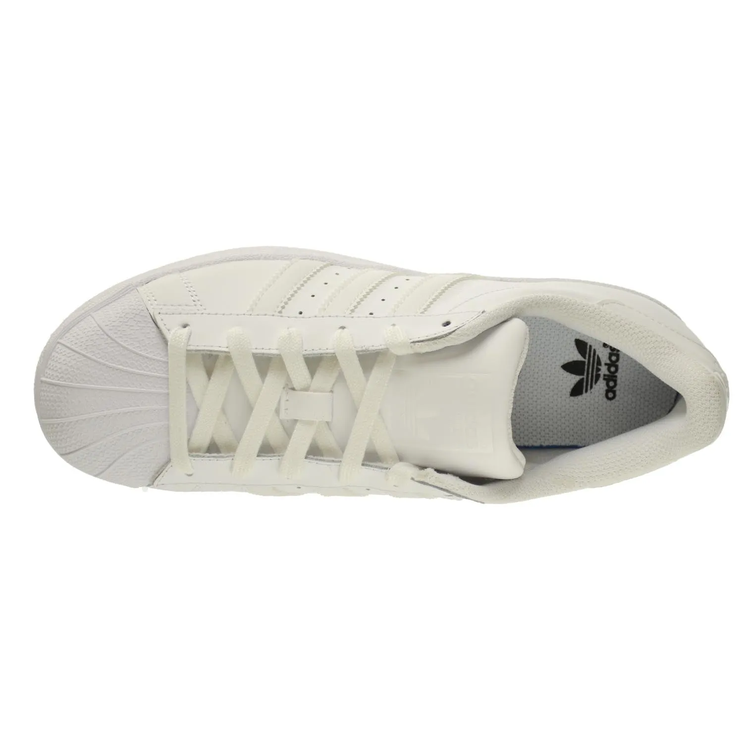 Adidas Superstar Foundation J Big Kids Shoes Running White/Running White Adidas Shoes Bella Hadid