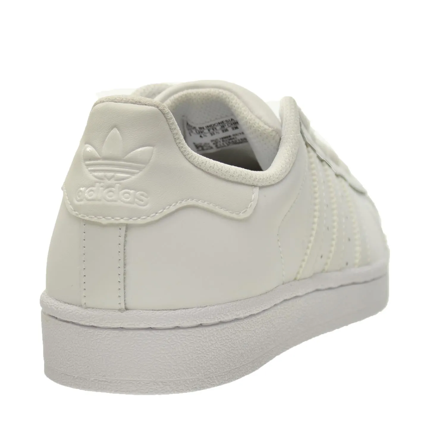Adidas Superstar Foundation J Big Kids Shoes Running White/Running White Golf Shoe Adidas