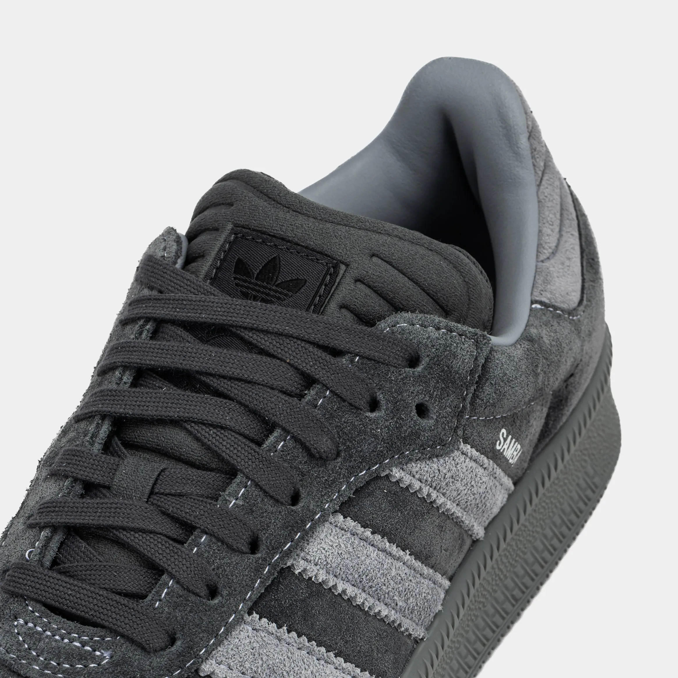 Samba XLG Mens Lifestyle Shoes (Grey/Black) Adidas Crossfit Training Shoes