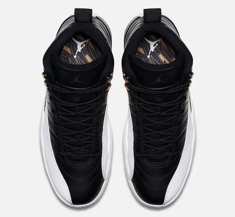 Nike Air Jordan 12 Retro 'Wings' Black White Gold Shoes Basketball Men !!! CYBER MONDAY SALE !!! Asics Gel Nimbus 15 Running Shoe