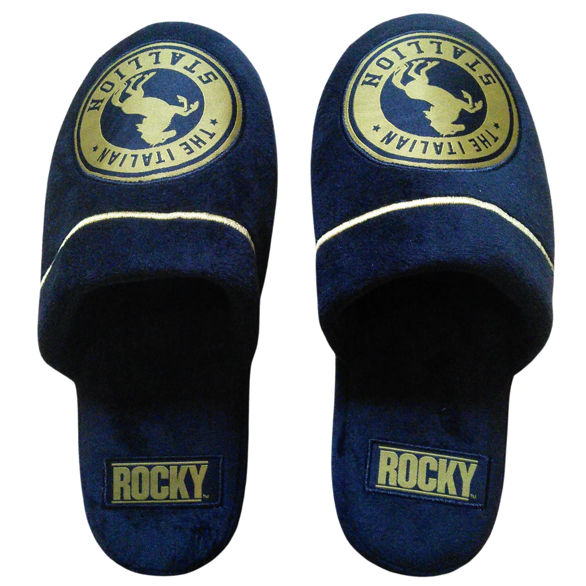 Rocky Slippers Size 7-10 | Mule Style Novelty Slippers | Rocky Balboa Merchandise Puffa Slippers