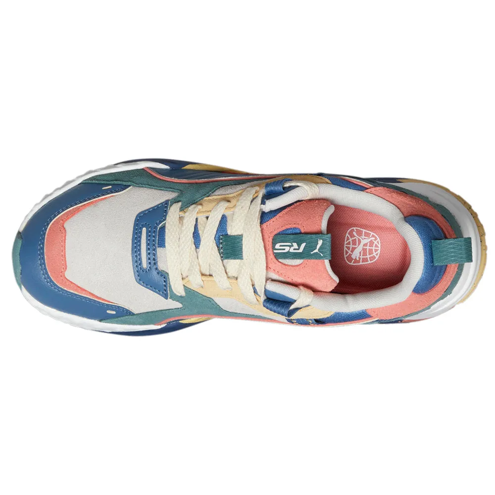 Rs-Trck Re:Escape Lace Up Sneakers Puma Leather Soccer Shoes