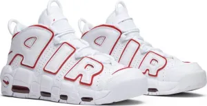 Nike Air More Uptempo 'White Varsity Red' Sneaker Shoes Basketball Men !!! CYBER MONDAY SALE !!! Sara Hall Asics Shoes