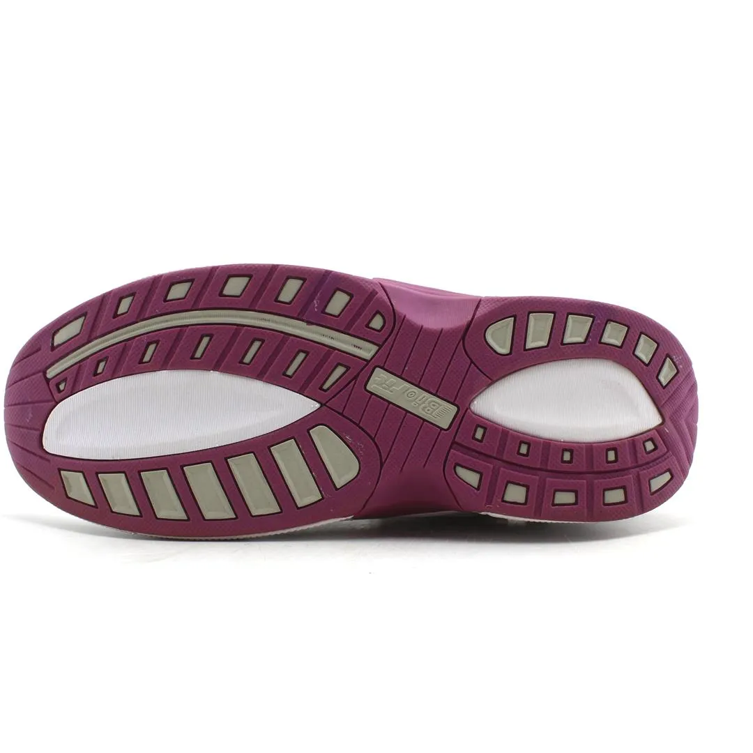 Best Motion Control Running Shoes ORTHOFEET VERVE TIE-LESS - FUCHSIA