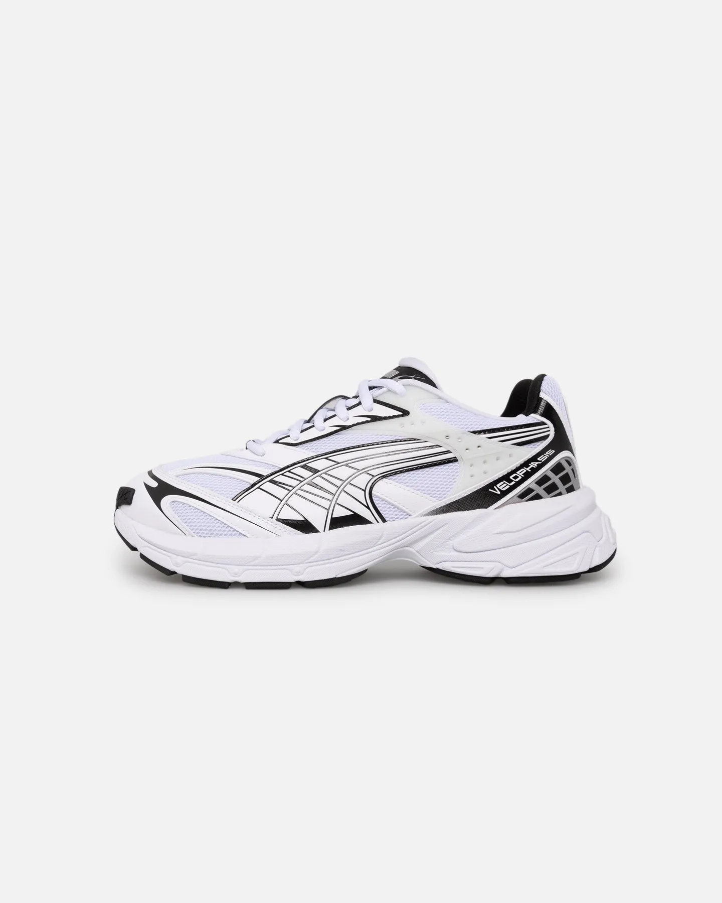 Puma Velophasis Always On White Asics Gel Upcourt Indoor Court Shoes