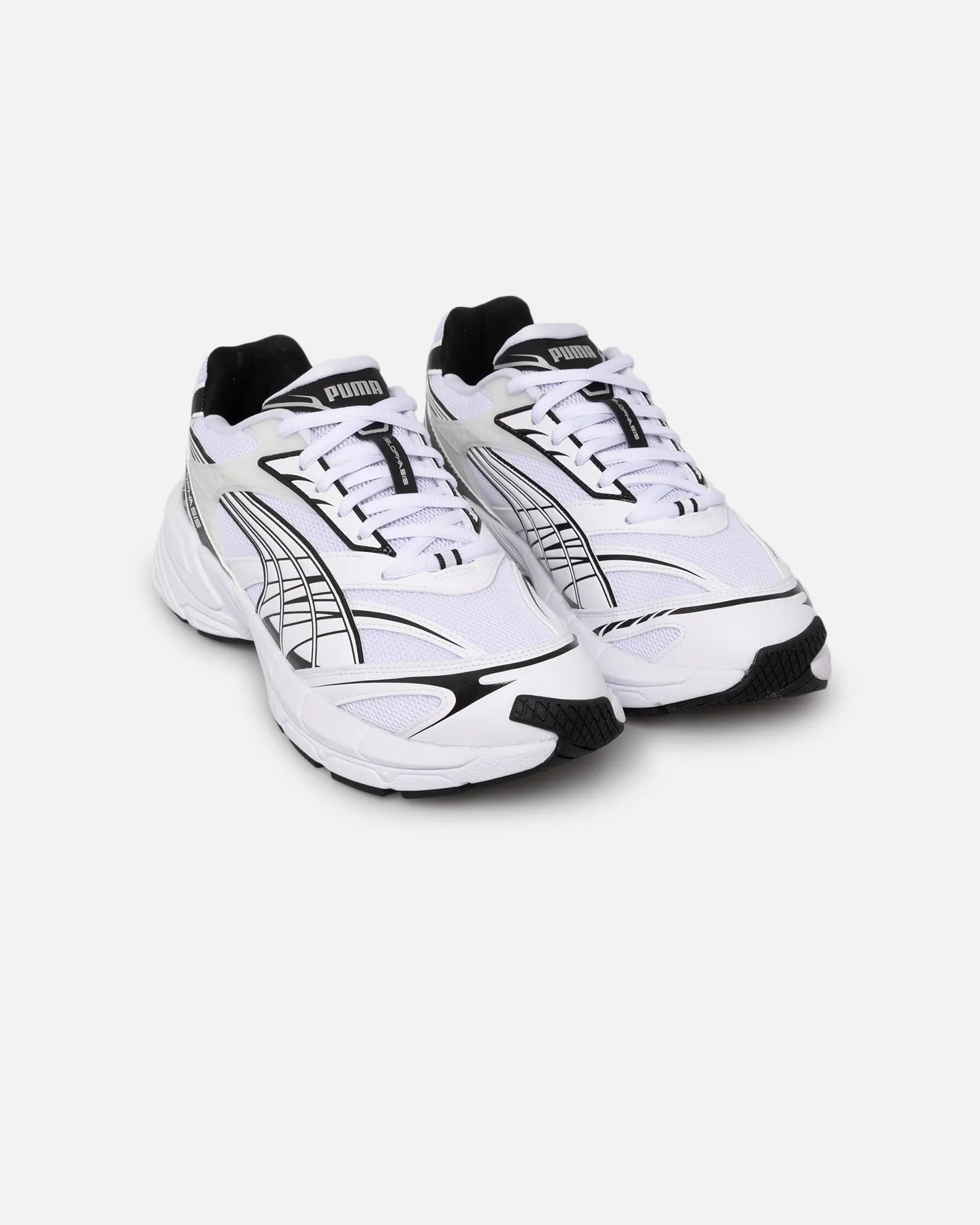 Puma Velophasis Always On White Asics Fifty Four Wrestling Shoe