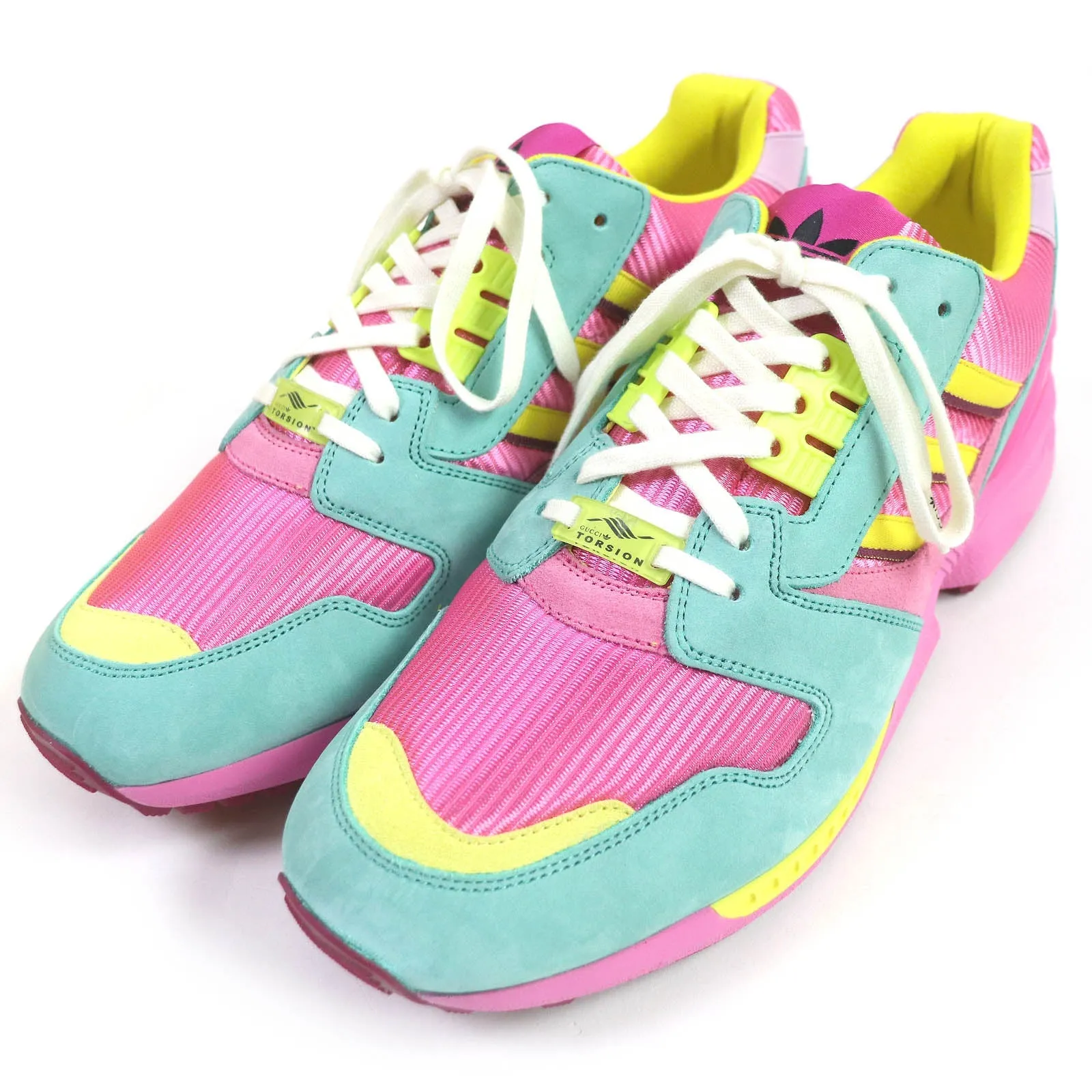 Adidas Gucci ZX8000 Torsion Sneakers Pink Adidas Mark Gonzales Shoes