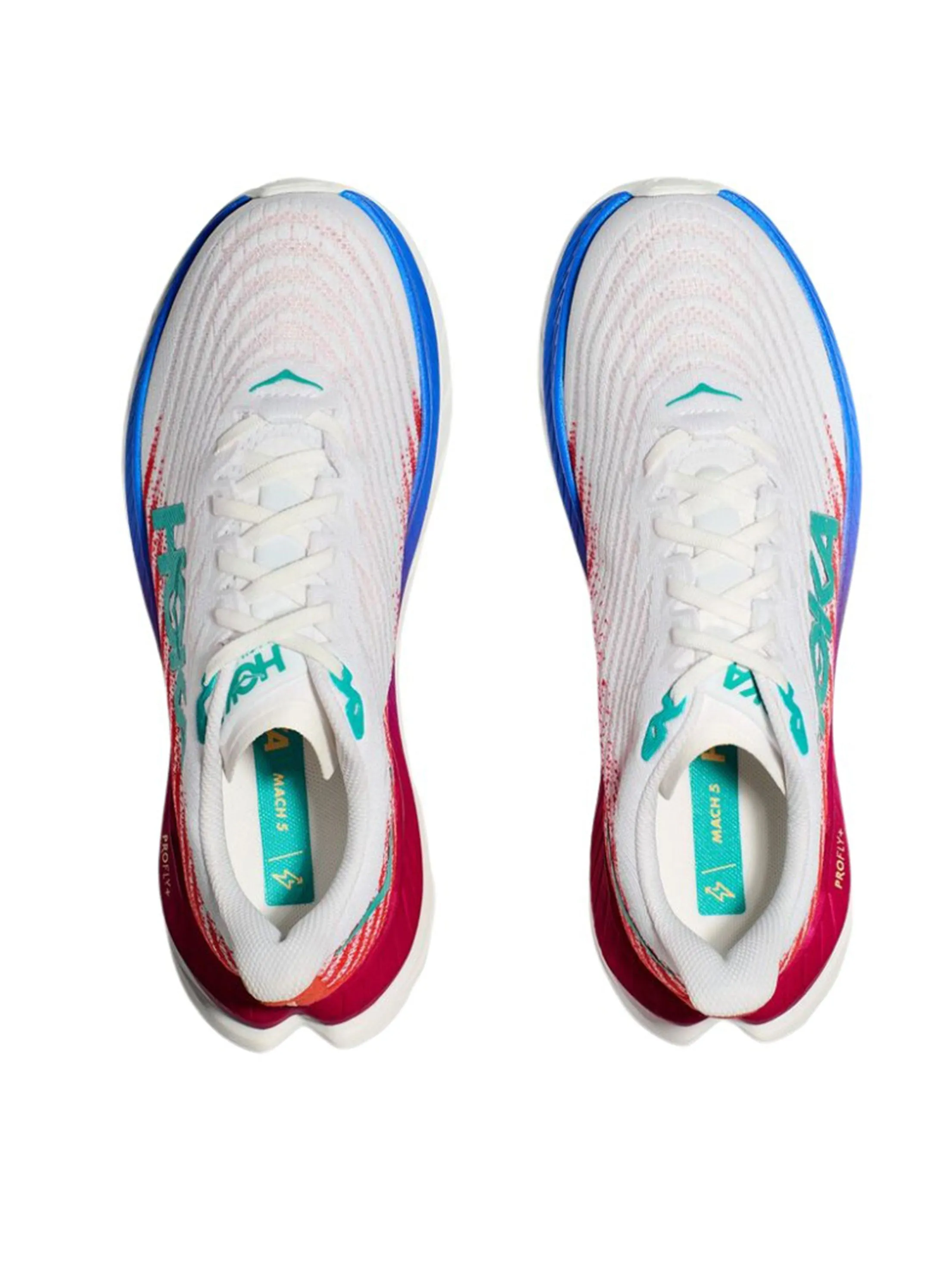 Running Track Shoes With Spikes Women's Ombre Color Sole Sport Shoes,White