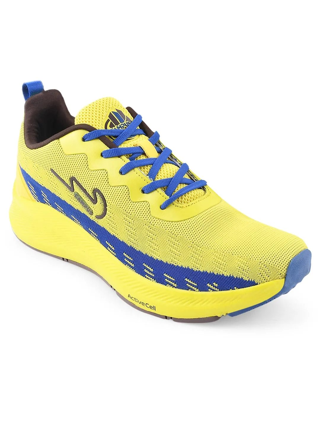 Adrenaline Running Shoes CAMP SCORE Yellow Men's Running Shoes