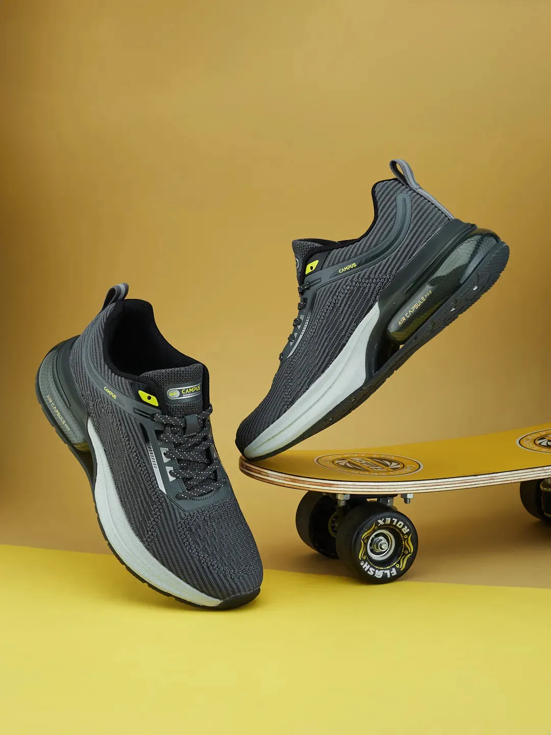 CANVA Grey Men's Running Shoes Charm City Run Shoes