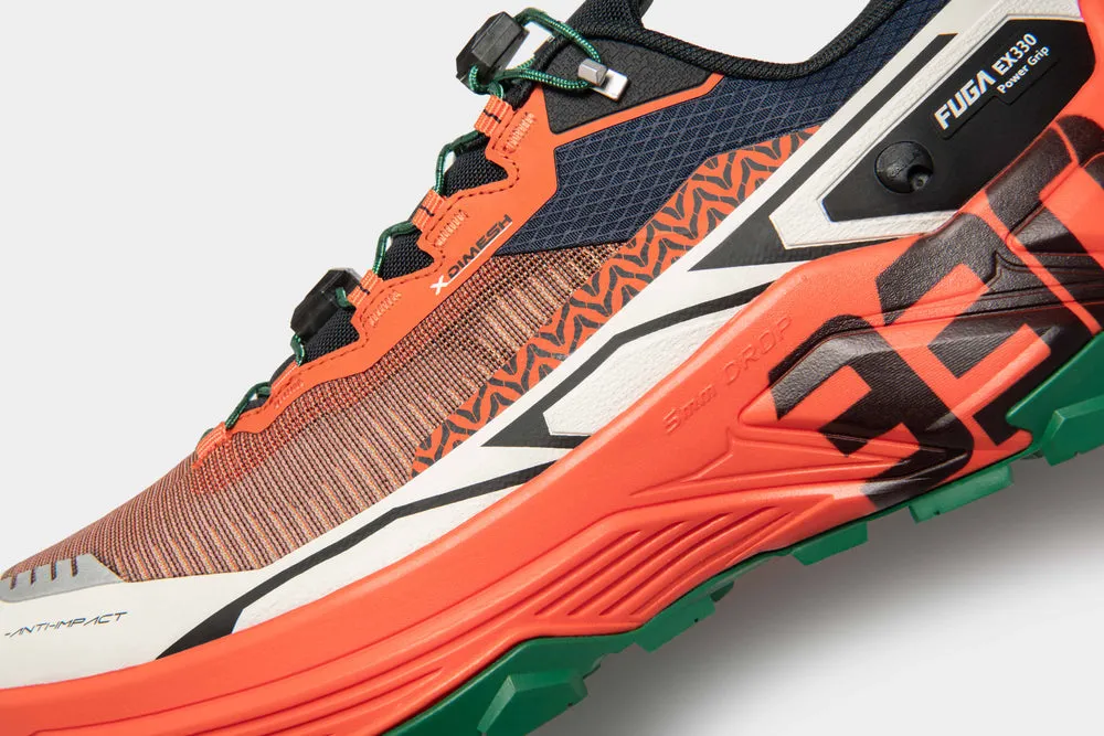 Run Kai Run Shoes Kailas FUGA EX330 Trail Running Shoes Men's FUGA Orange