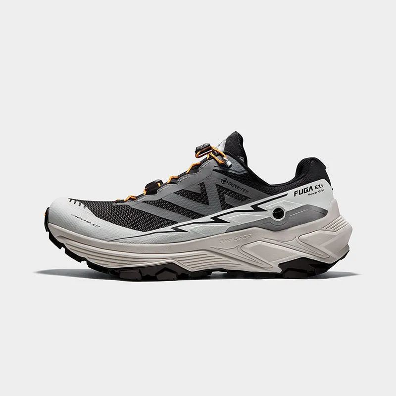 Sale On Trail Running Shoes Kailas FUGA EX 3 GTX Low-cut Waterproof Trail Running Shoes Men's Gray