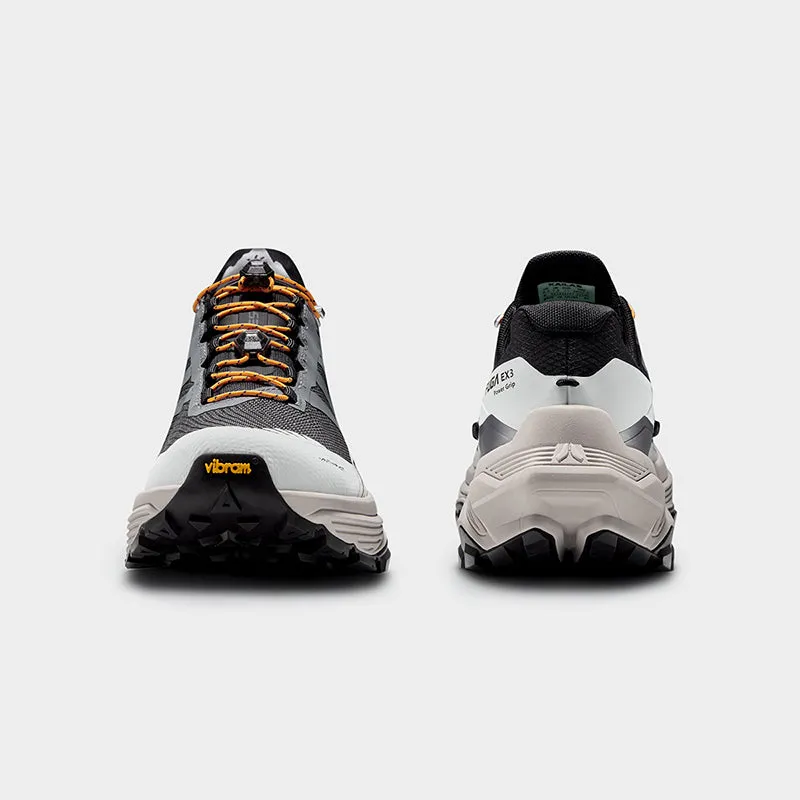 Pronation Best Running Shoes Kailas FUGA EX 3 GTX Low-cut Waterproof Trail Running Shoes Men's Gray