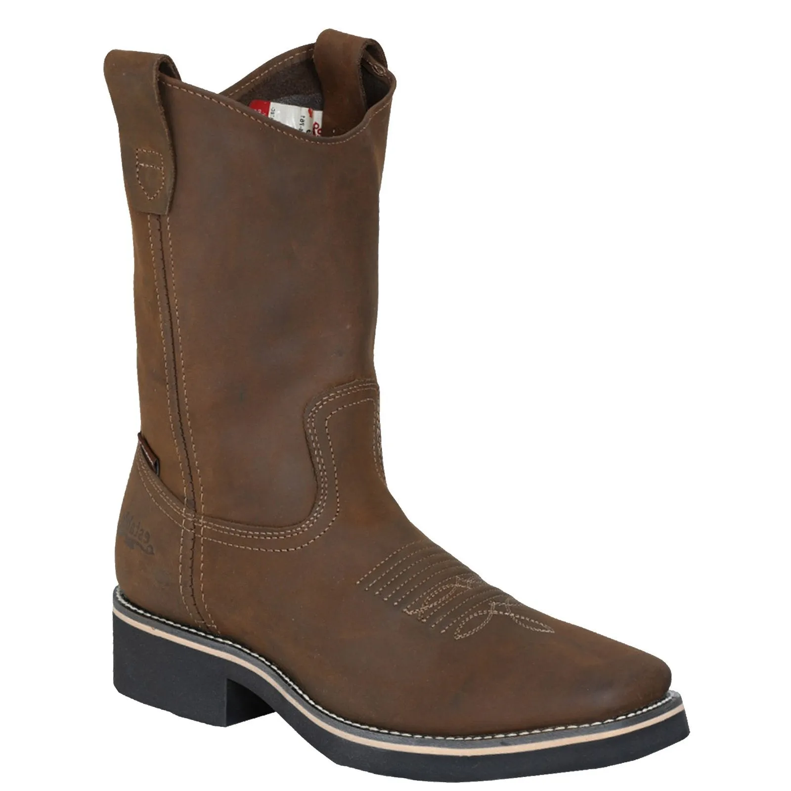 Best Winter Boots Work ESTABLO Men's Work Boot Rodeo 41550