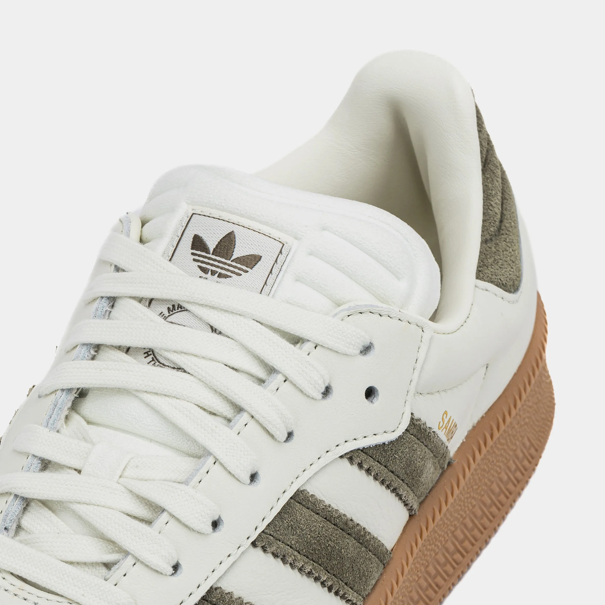 Samba XLG Mens Lifestyle Shoes (Ivory/Olive Strata/Gum) Adidas Terrex Anylander Rain Rdy Hiking Shoes