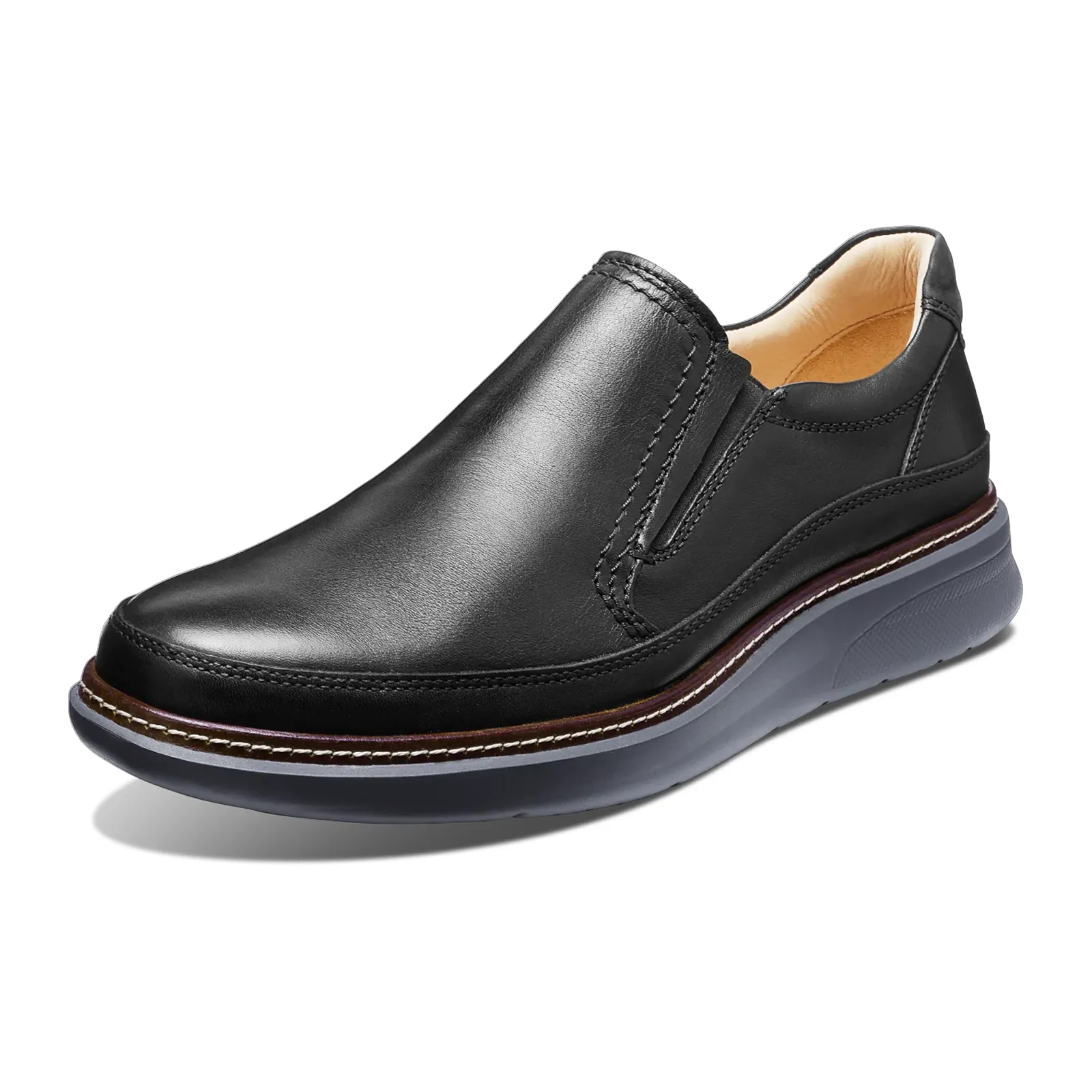 Slip On Bike Shoes Samuel Hubbard Rafael Slip On (Men) - Black Leather